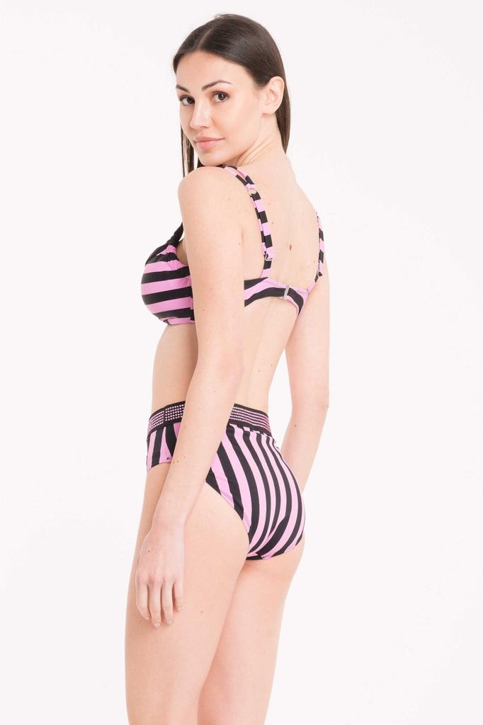 Купальник с уплотнённой чашкой, плавки слип David (73347)