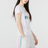 Puma Casual Round Neck Short Sleeve T-Shirt With Logo Women Tops White 536349-02