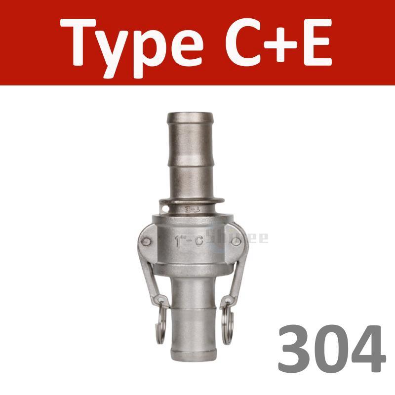 Нержавеющая сталь 304 1/2" 3/4" 1" 2"-5" BSP Внутренний Наружный Камлок Фитинг Адаптер Штуцер Быстроразъемный Для Шланга Насоса Домашнее Пивоварение Тип A B-F