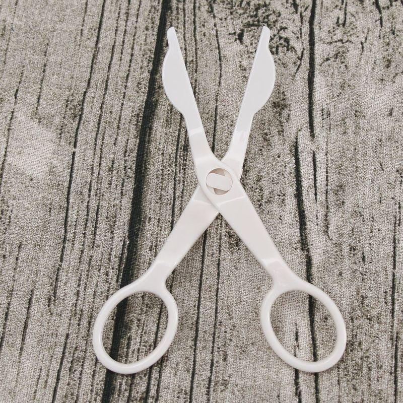 2шт торт украшения ногтей из нержавеющей стали торт цветок игла и пластиковые ножницы