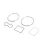 LX0E Gauge Rings Trim for MKIV Bezel Trim Automotive Interior Accessories