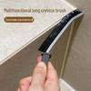 Щетка для чистки щелей и плитки с длинной ручкой и жесткой щетиной для ванной комнаты, туалета, кухни и оконных швов