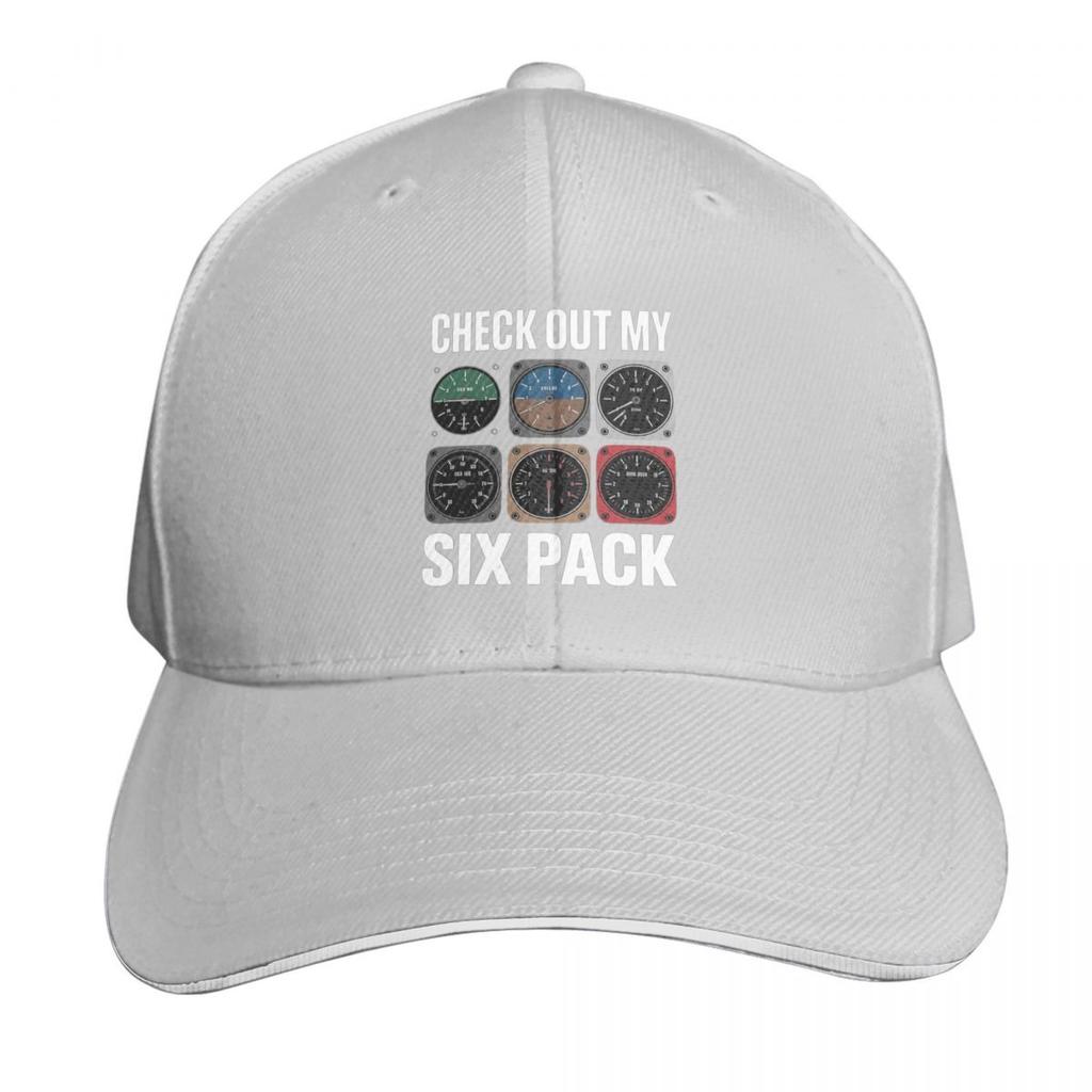 Pilot Cockpit Airplane Six Pack Flight Intruments Cap Fashion Casual Baseball Caps Adjustable Hat Hip Hop Unisex Baseball Hats
