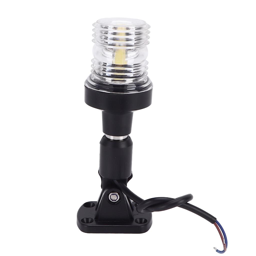 6in 3W Marine Boat Stern Anchor Signal Light White Navigation Lamp 3 Nautical Miles IP66 Waterproof