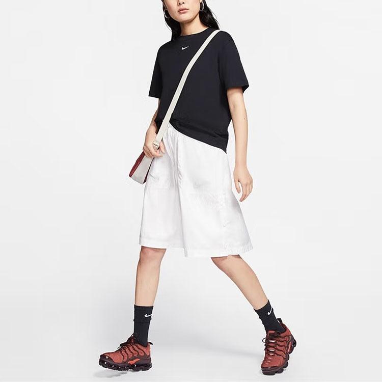 (WMNS) Nike Sportswear Essentials Embroidery Logo 'Black' Women's CT2588-010