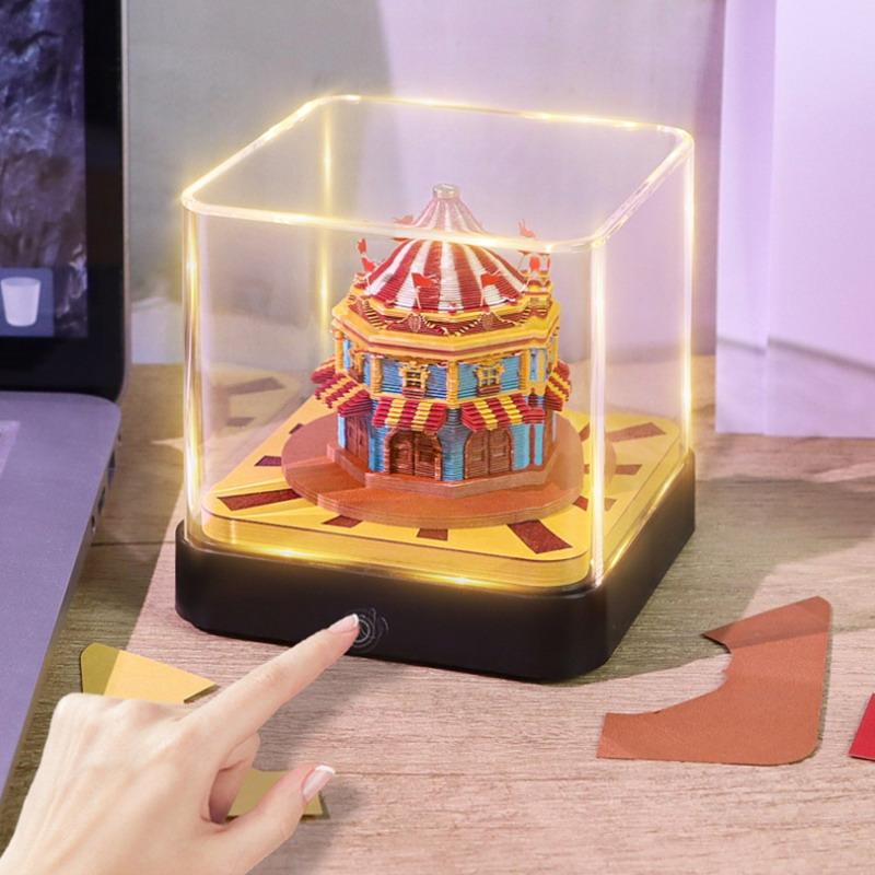 Stay Organized with 2027 LED Desk Calendar Featuring 3D Tear-away Pages