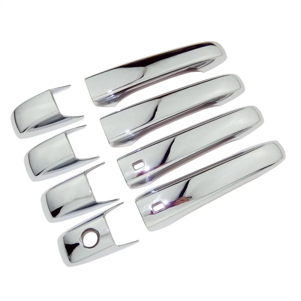 Для Dodge Journey 2008-2011 дорестайлинговый ABS автомобиль хромированный стиль боковая ручка двери накладка отделка 2009 2010