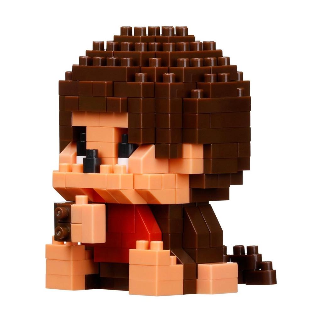 Kawada Nanoblock Monchhichi Boy NBCC_285 Miniature Building Block Toy Set