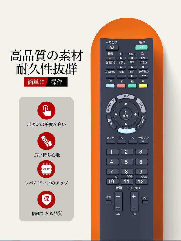 Пульт дистанционного управления AHTHA для телевизора SONY Сменный пульт дистанционного управления для телевизора Sony RM-JD025 KDL-40EX52H, KDL-32EX42H, KDL-22EX42H (нет функции)