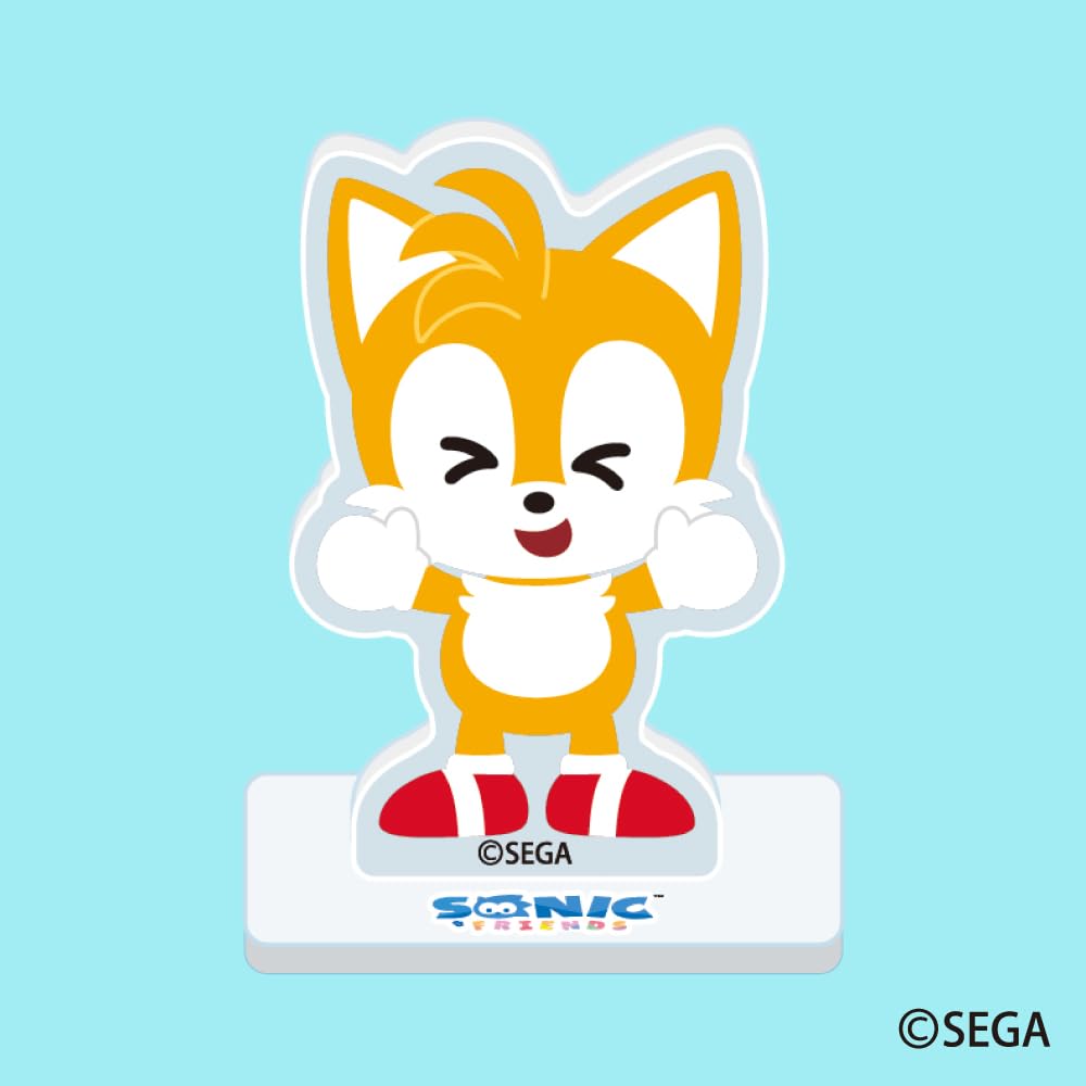 SEGA FAVE Акриловая подставка SONIC FRIENDS, ассорти, КОРОБКА 1КОРОБКА 15 Всего 15 видов & = штук,