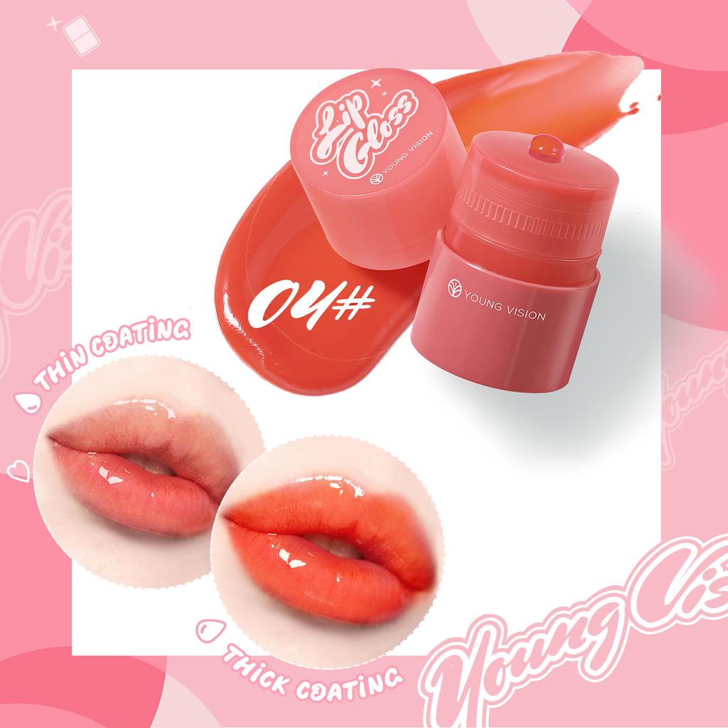 YOUNG VISION 1 шт. Twist Lip Gloss Moist Moist Color Lip Gloss Lip Oil