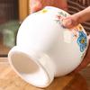 Internal Thread Ceramic Mortar Ceramic Manual Mortar Garlic Pounder Garlic Masher  Household
