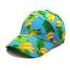 Spring/Summer Fashion Fruit Print Baseball Hat Soft Top Banana Duck Tongue Hat Unisex Pop Avocado Sunshade Duck Cap