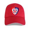 Новая бейсболка fm10 uomo CAGLIARI logo scudetto Cagliari rossoblu Calcio SPORT лето, дешево,