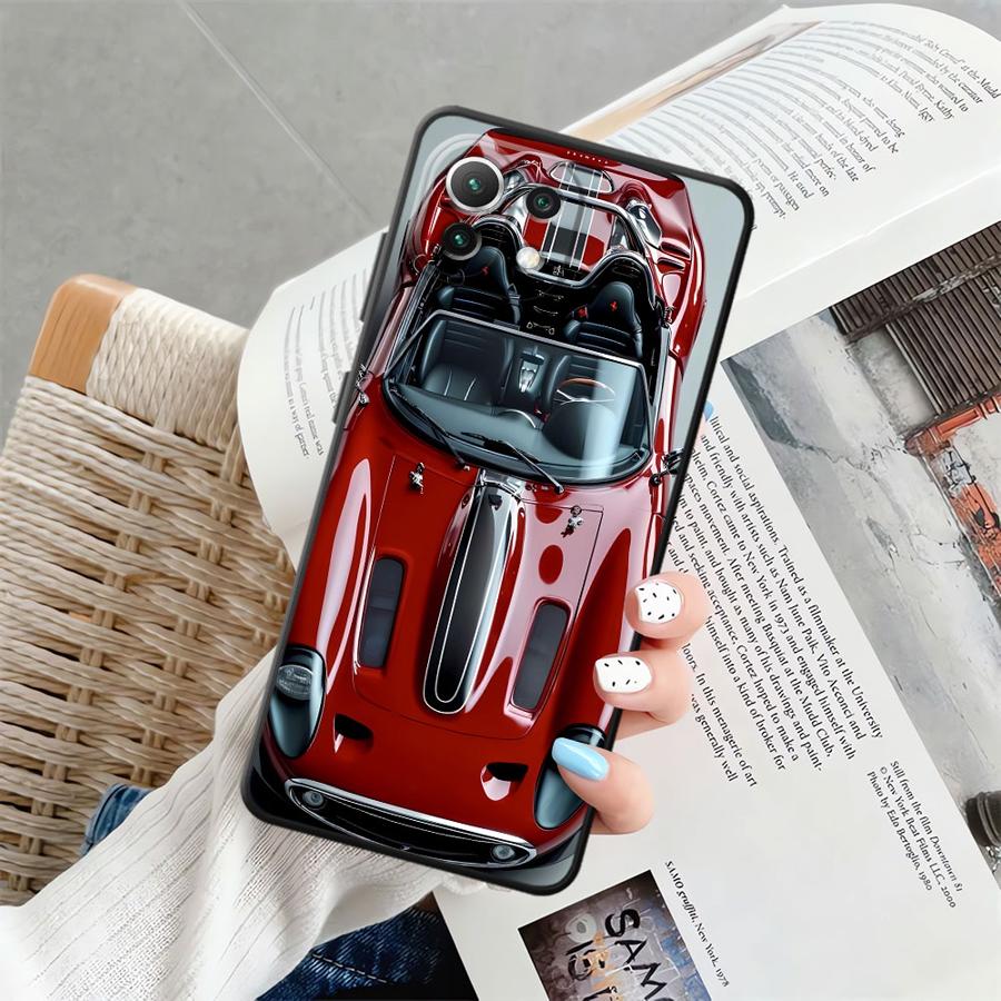 Luxury Fashion Cars Funda Phone Cover Case for Xiaomi Mi 12 13 Lite 10T 15 Pro 11T 12T Pro 11 12X 14