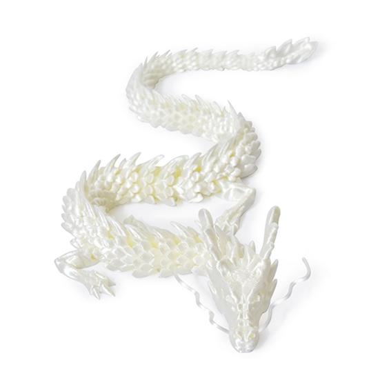 Китайская статуя дракона, напечатанная на 3D-принтере, фигурка дракона с подвижными суставами, шарнирная скульптура дракона, украшение стола для домашнего офиса