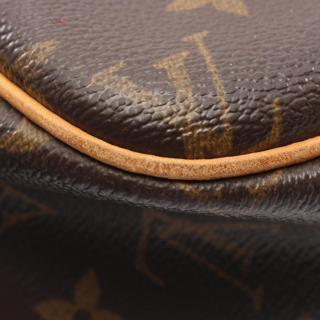 Used LOUIS VUITTON Reporter PM Shoulder Bag M45254 Monogram PVC coated canvas leather Brown Used Women