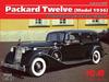 ICM Масштаб 1/35 Автомобиль советской армии Packard 12 лидера, 1936 с фигурой, набор пластиковой модели 35535