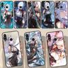 Genshin Impact Shenhe Case For Huawei P50 Pro P20 P30 P40 Lite P Smart 2019 Nova 9 5T Cover For Honor 50 8X 9X