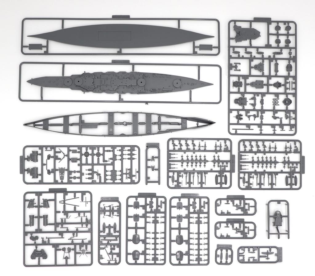 Fujimi Model 1/700 Специальная серия № 002 EX-1 Японский линкор «Конго» (1944/Операция Сё-Ити-Го) Special-002 EX-1