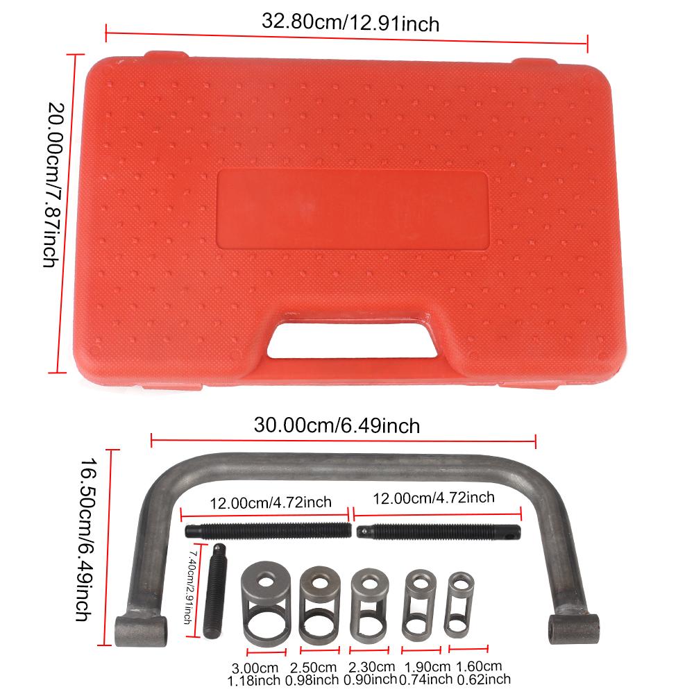Engine Spring Compressor Valve Clamp Set Valve Spring Compressor Kit Removal And Installation Tools ATVs 10pcs for Car Van Motorcycle Engines