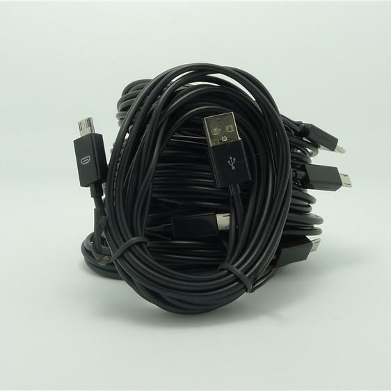 High-quality 3m Usb A Male To Micro Usb 2.0 Data Sync Charger Cable With Stylish Exterior