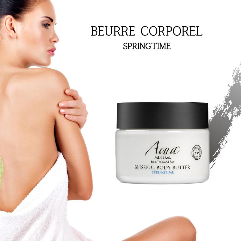 Blissful Spring Moisturizing and Nourishing Body Butter with Aloe Vera and Vitamin E