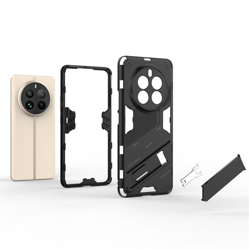 Для Realme 12 Pro Plus 5G чехол Kickstand Armor задняя крышка для Oppo Realmi 12 Pro+ 5G 2024 магнитный держатель противоударный чехол