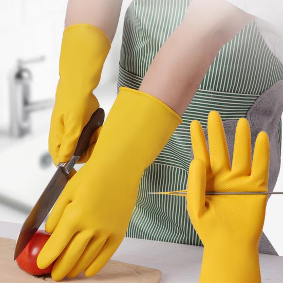 2 пары резиновых перчаток для мытья посуды, для работы по дому, кухни, автомобиля, водонепроницаемые перчатки, отличное сцепление, защита, уход