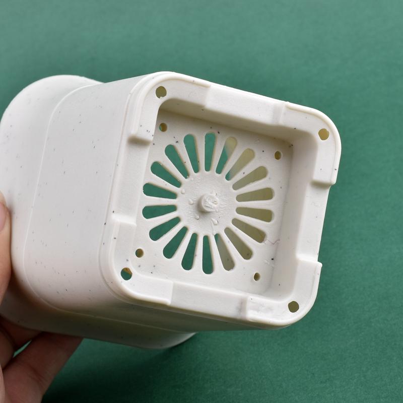 5/10 шт. утолщенный цветочный горшок с высокой талией квадратный суккулентный кактус корневой контрольный горшок для выращивания растений контейнер для садовых цветов