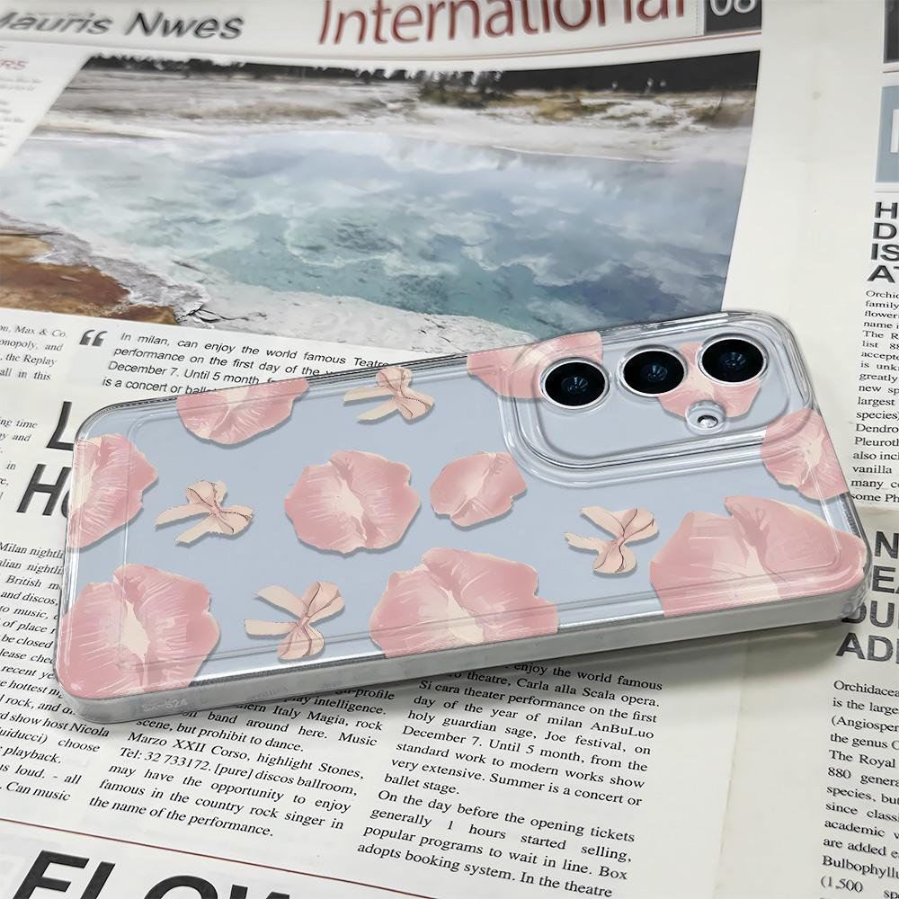 Продвинутый чехол для телефона с цветами для Samsung S20 S21 FE S22 S21 S20 S20 S10 Note 10 20 S23 S24 S25 Plus Ultra Мягкий чехол Cover Funda