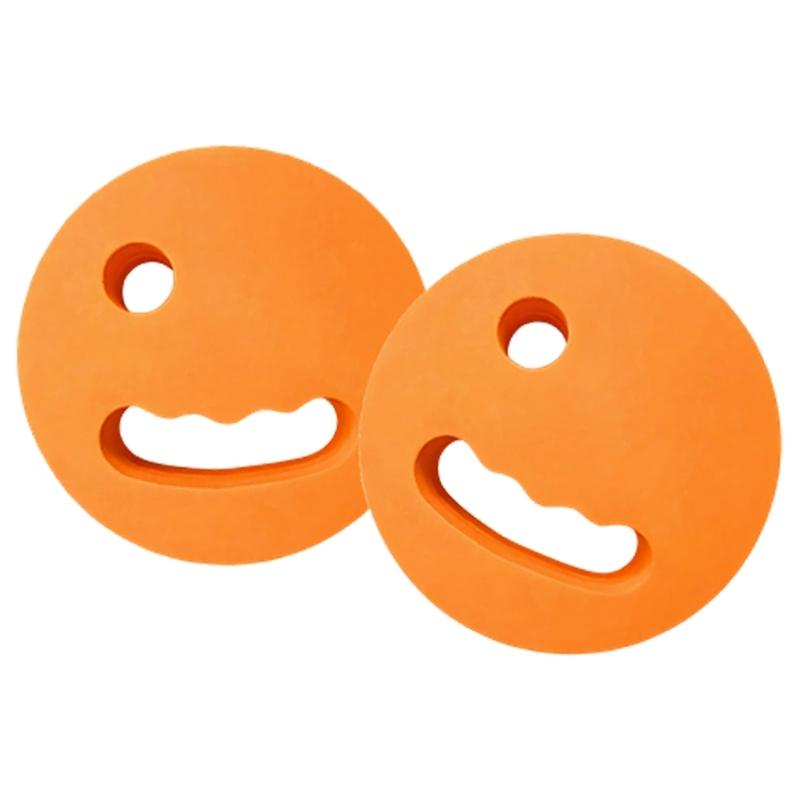 Swimming Hand Paddles Round Foams Resistance Discs For Water Aerobics Pool Exercise Adult Beginner Training Gear