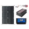 Solar Power System Complete Kit Home 20W Panel 30A Controller 300W Inverter 12V?220V Dual USB LCD
