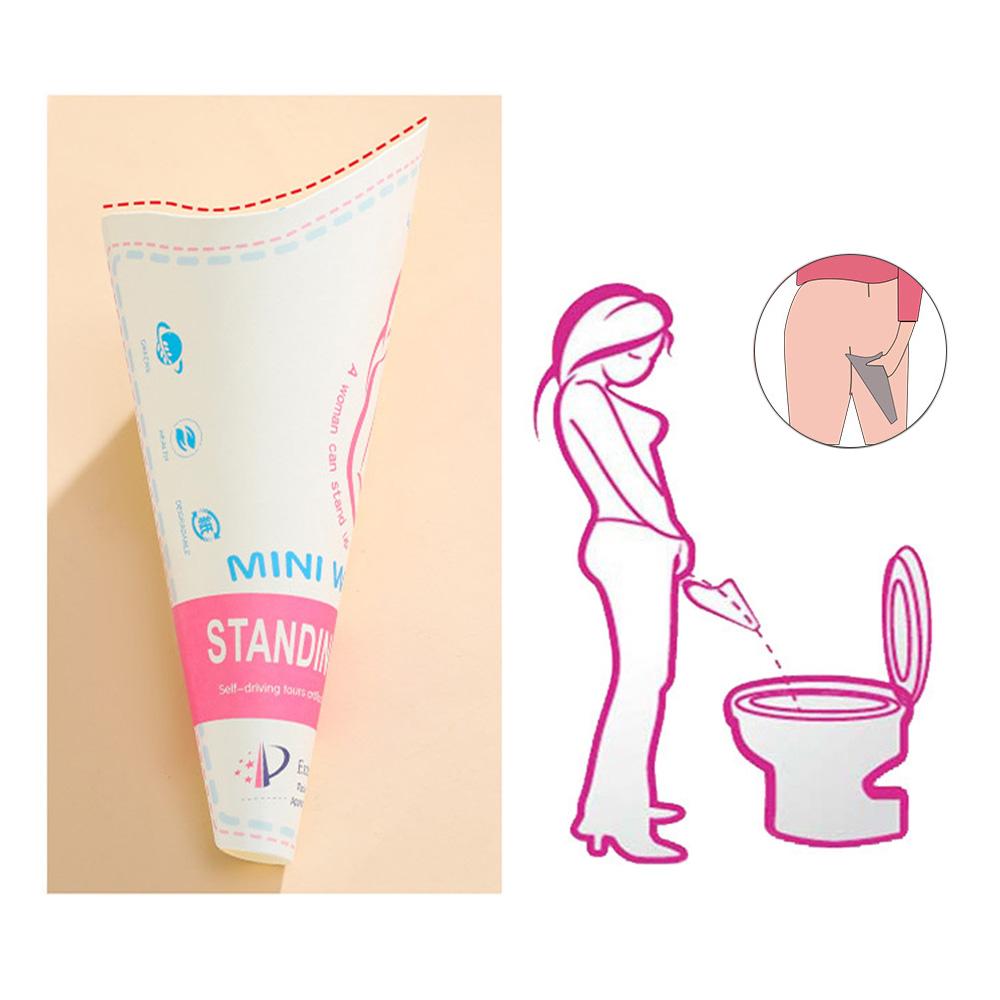 Портативный женский писсуар-воронка для женщин, одноразовый женский мочеиспускательный аппарат