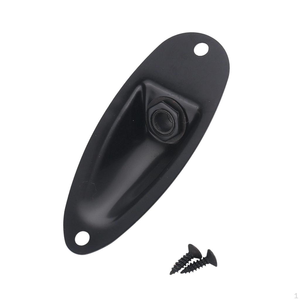 6.35mm Guitar Jack Plate for Electric DIY Assembly