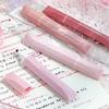 4 шт. Morandi Color Highlighter маркеры набор градиентных цветов кисть наконечник для рисования живопись