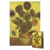 1000 Piece Jigsaw Puzzle - 14 Sunflowers 6, Popular Korean Puzzle