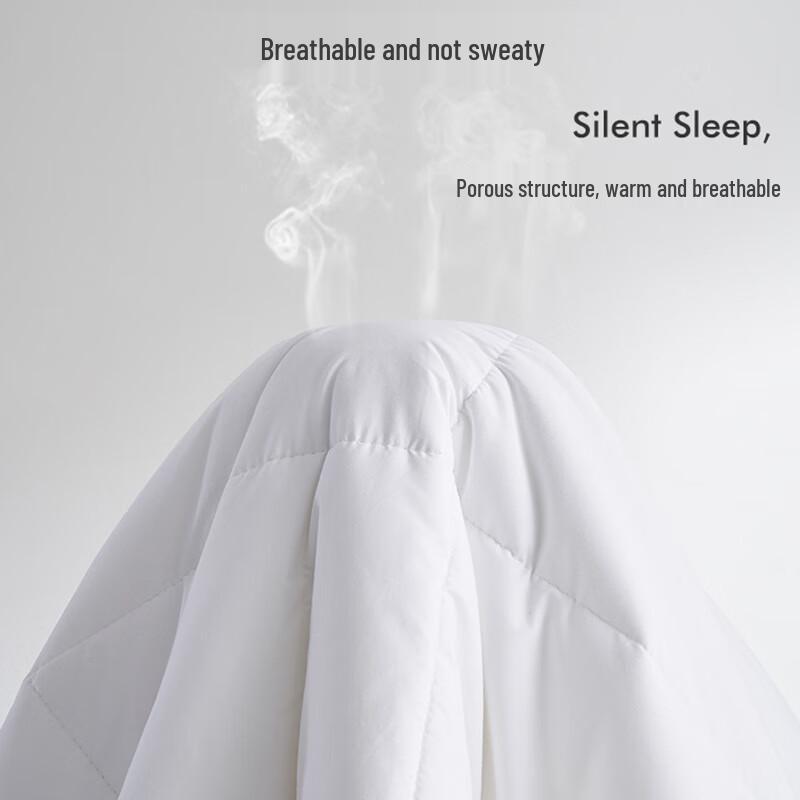 Manis 500gsm White Polyester Fiber Duvet Core