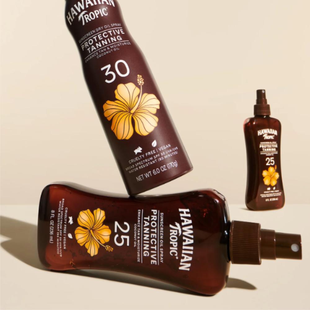 Масло с солнцезащитным фактором SPF 25 HAWAIIAN TROPIC 236 мл