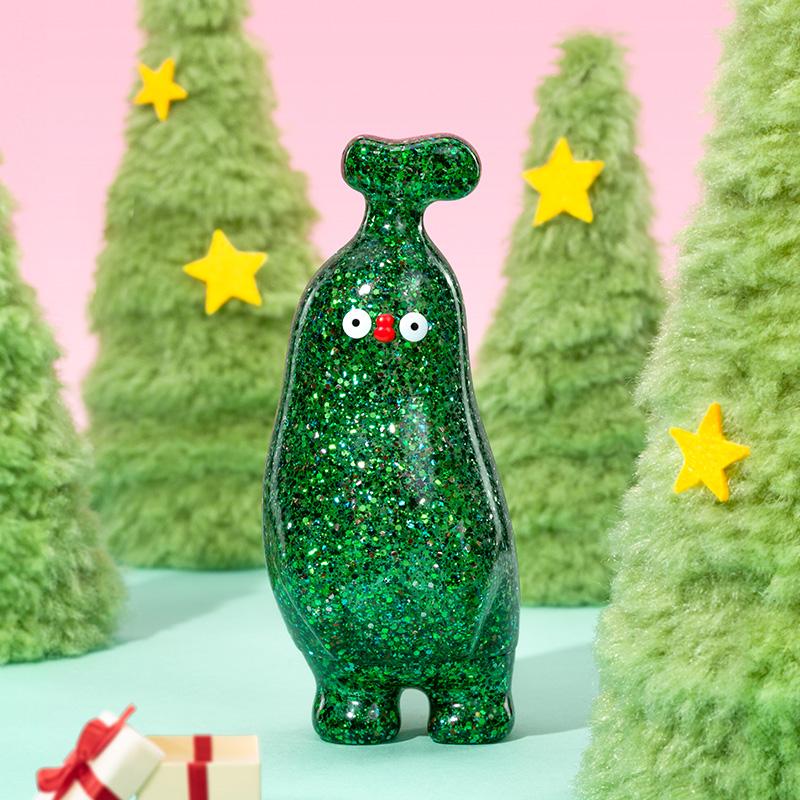 New POP MART FLABJACKS Shimmery Christmas Tree Trendy Figures PPMT-2410-0230