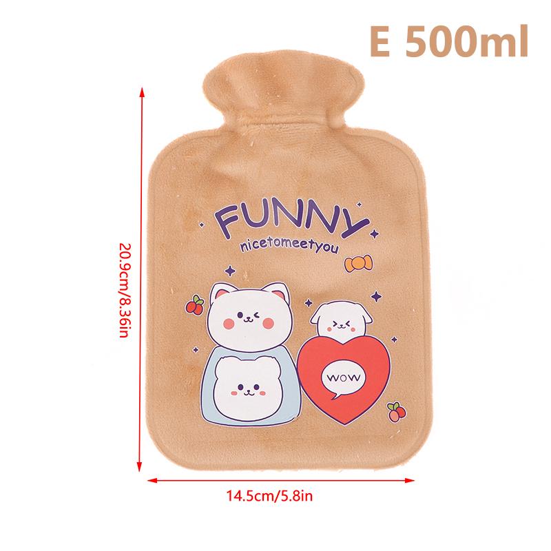 Портативная сумка с горячей водой для девочек, зимняя грелка для рук, взрывозащищенные грелки, многоразовая сумка-кувшин для согревания в холодную погоду