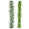 Realistic Simulation Rattan No Withering UV-resistant Flower Arrangement Fake Eucalyptus Background Decor