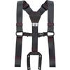 Tajima Safety Belt Electrical Safety At Suspenders, Medium, Black, YPM-BK [Fall Prevention, Work, Heights]