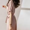 Basic House Women's 2026 Luxury Silk Dress