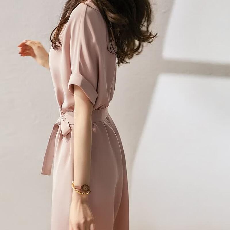 Basic House Women's 2026 Luxury Silk Dress