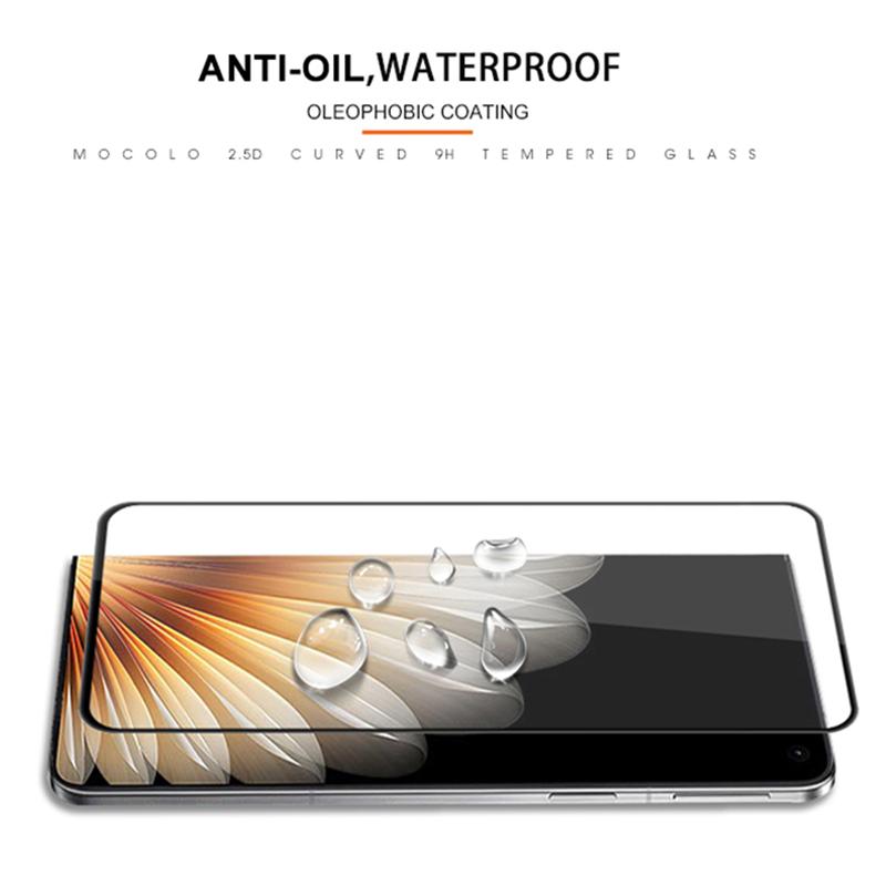 MOCOLO For Oppo Find N5 5G Screen Protector Anti-Shatter Silk Printing Tempered Glass Film