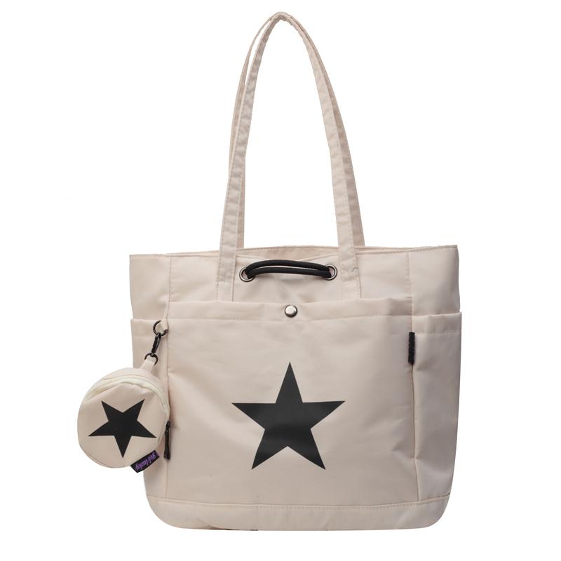 Звездная большая сумка, женская сумка, студенческая сумка на плечо, большая вместительная сумка для сообщений