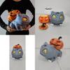 Delightful Handicraft Halloween Pumpkin Resin Ornaments With Bulbasaur For Cozy Spaces