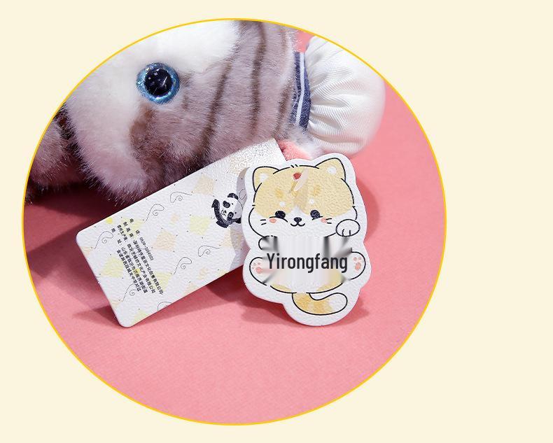 Calico Cat Plush Doll Keychain - Cute & Comforting Birthday Gift