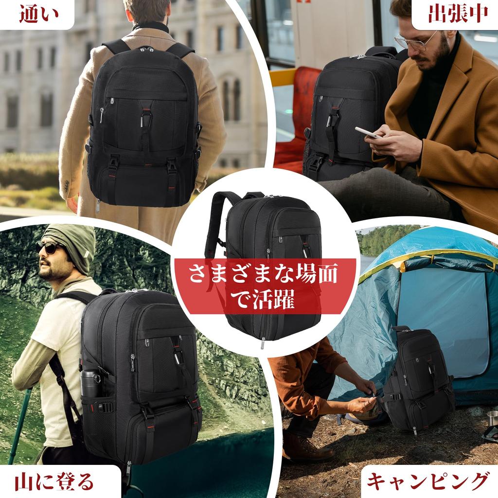 Рюкзак для кемпинга, водонепроницаемый рюкзак большой емкости, рюкзак для кемпинга, сумка унисекс, сумка для предотвращения стихийных бедствий, походов, походов